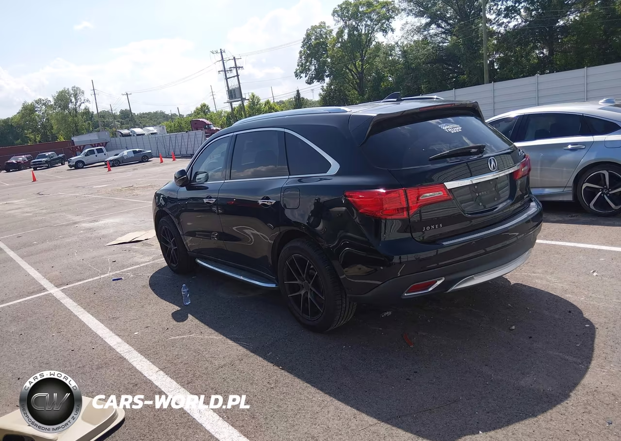 2015 Acura Mdx Advance Pkg W-Entertainment Pkg VIN:5FRYD4H88FB020546 - 3