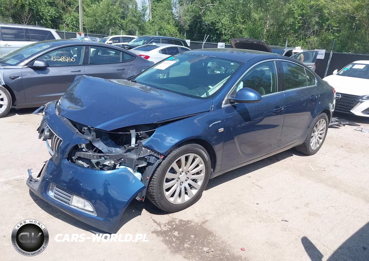 2011 Buick Regal Cxl Russelsheim VIN:W04GP5EC2B1087711 - 2
