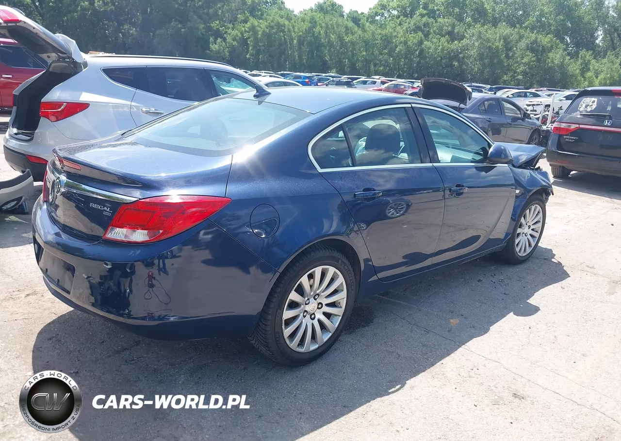 2011 Buick Regal Cxl Russelsheim VIN:W04GP5EC2B1087711 - 4
