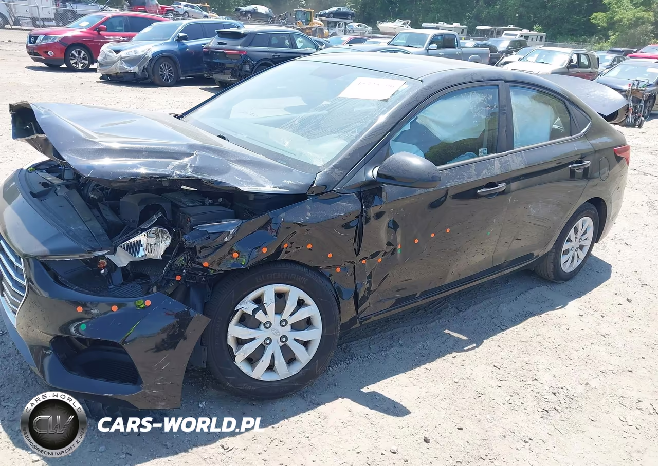 2019 Hyundai Accent Se VIN:3KPC24A38KE055359 - 2
