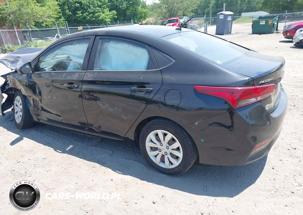 2019 Hyundai Accent Se VIN:3KPC24A38KE055359 - 3