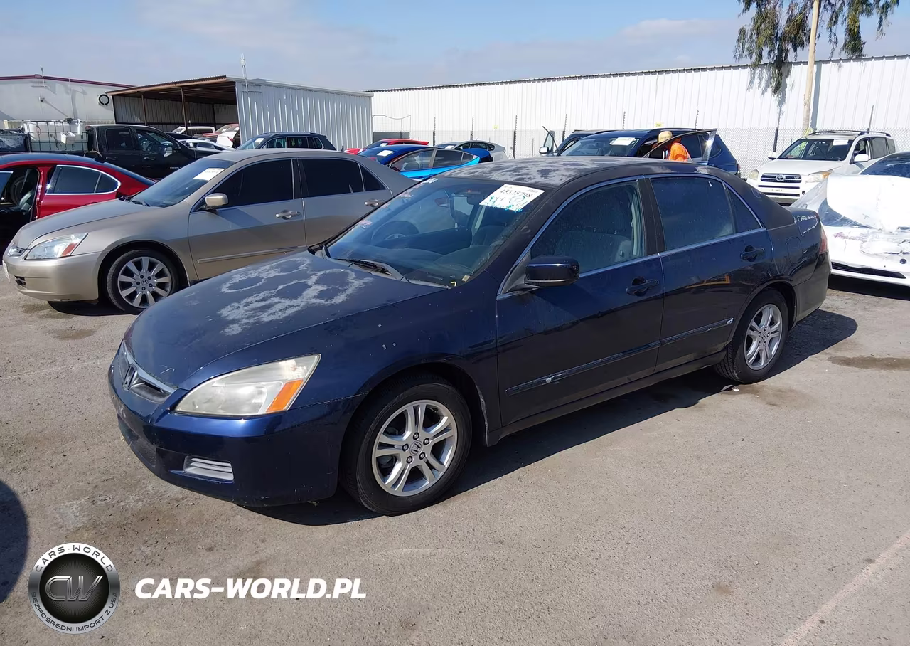 2007 Honda Accord 2.4 Se VIN:JHMCM56387C021430 - 2
