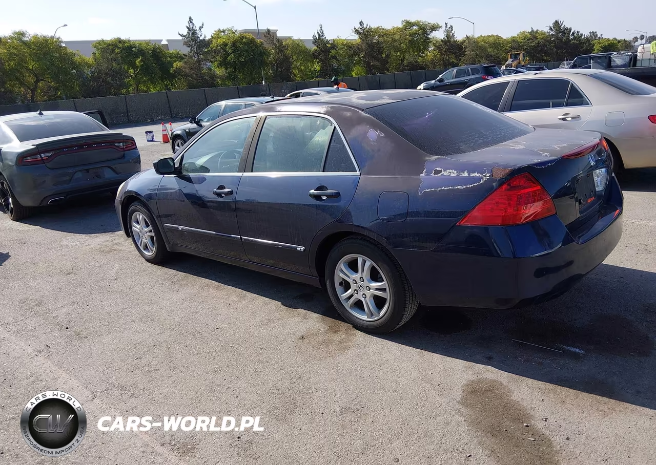 2007 Honda Accord 2.4 Se VIN:JHMCM56387C021430 - 3