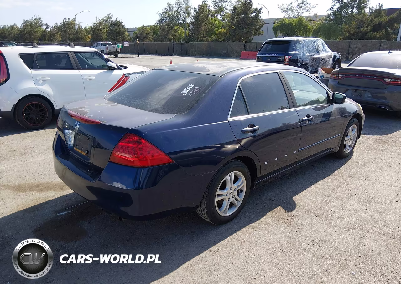 2007 Honda Accord 2.4 Se VIN:JHMCM56387C021430 - 4