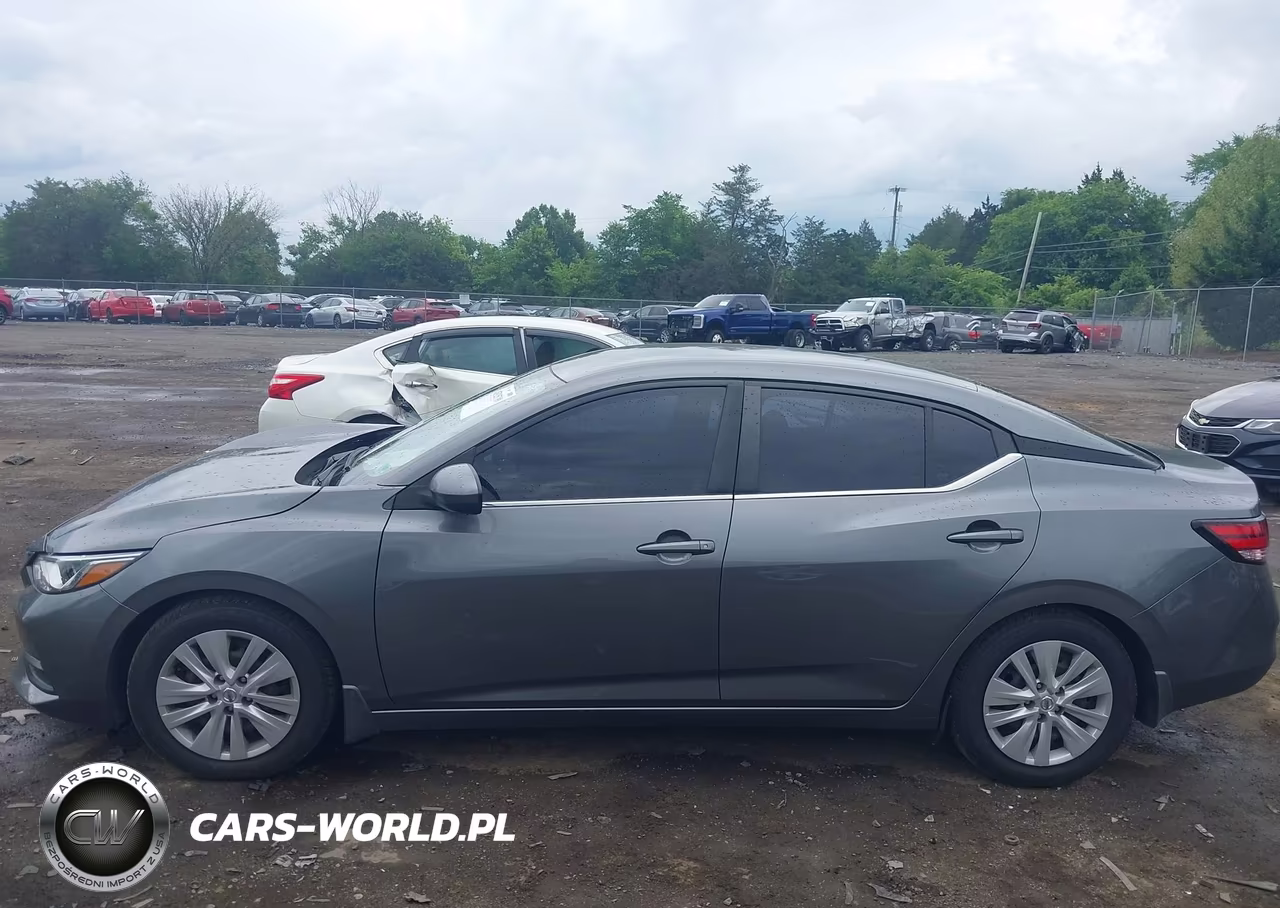 2022 Nissan Sentra S Xtronic Cvt VIN:3N1AB8BV5NY279662 - 14
