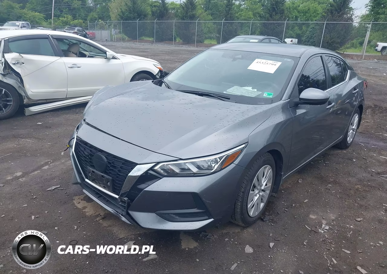 2022 Nissan Sentra S Xtronic Cvt VIN:3N1AB8BV5NY279662 - 2