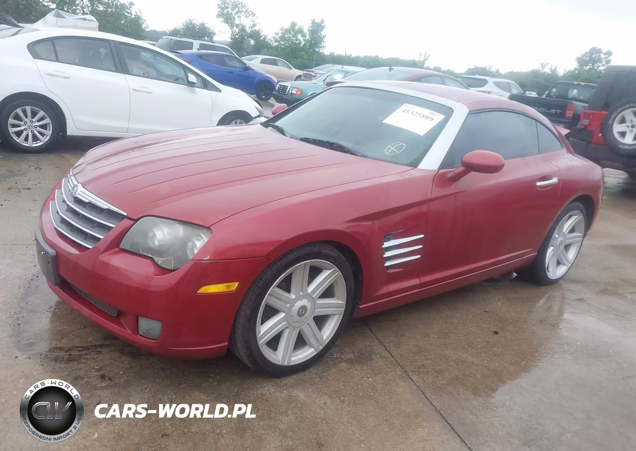 2004 Chrysler Crossfire VIN:1C3AN69L74X000858 - 2