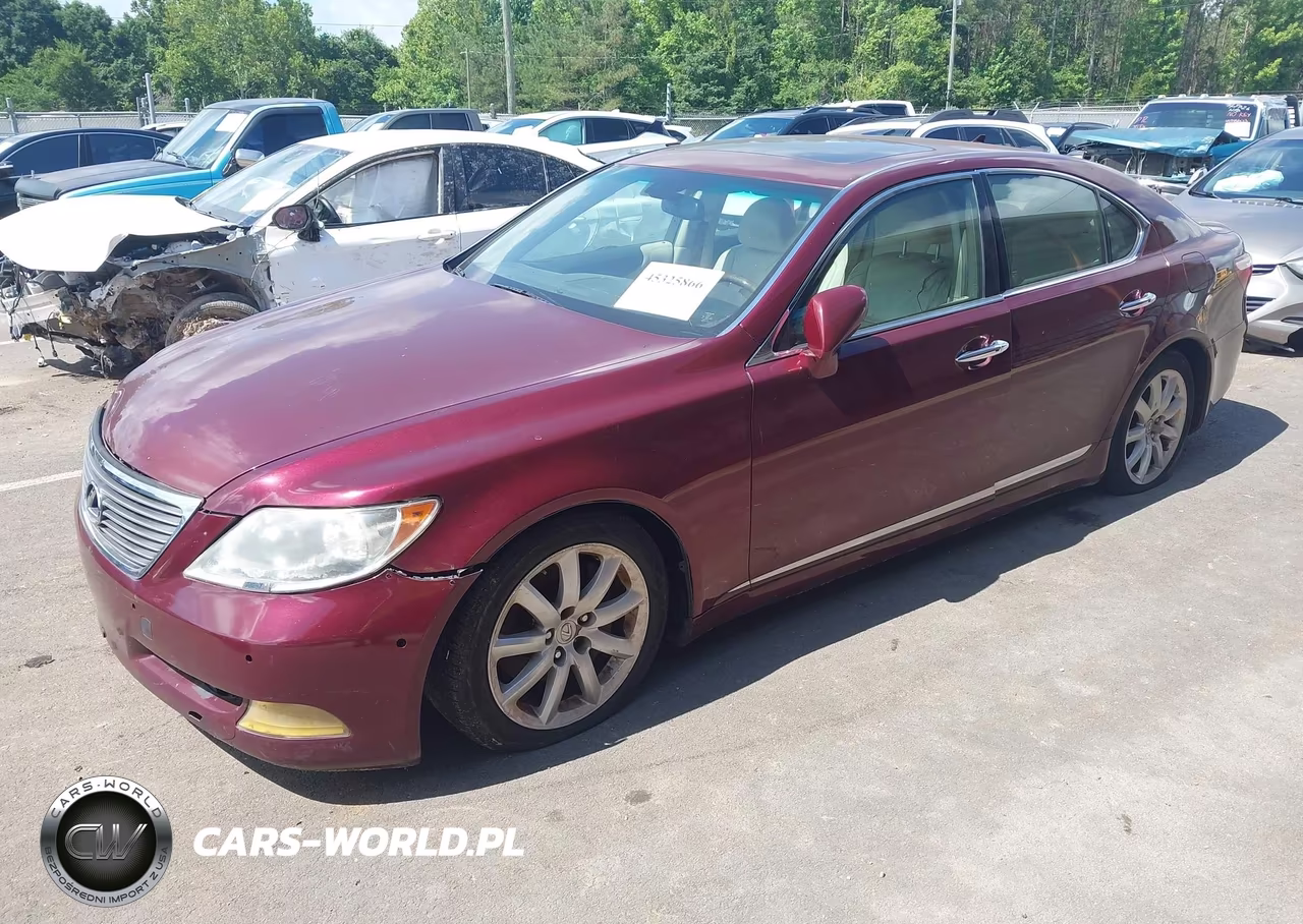 2007 Lexus Ls 460 VIN:JTHBL46F575017956 - 2