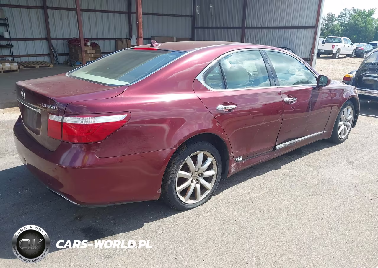 2007 Lexus Ls 460 VIN:JTHBL46F575017956 - 4