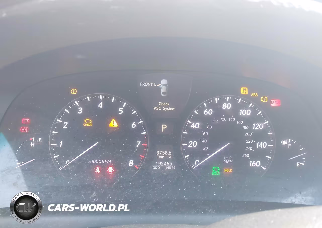 2007 Lexus Ls 460 VIN:JTHBL46F575017956 - 7