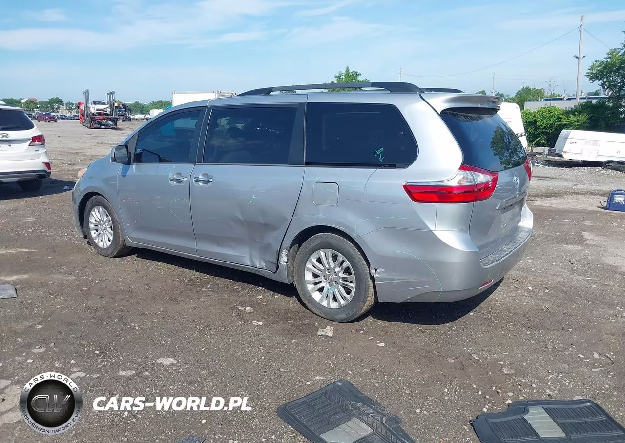 2015 Toyota Sienna Xle 8 Passenger VIN:5TDYK3DC1FS548596 - 3