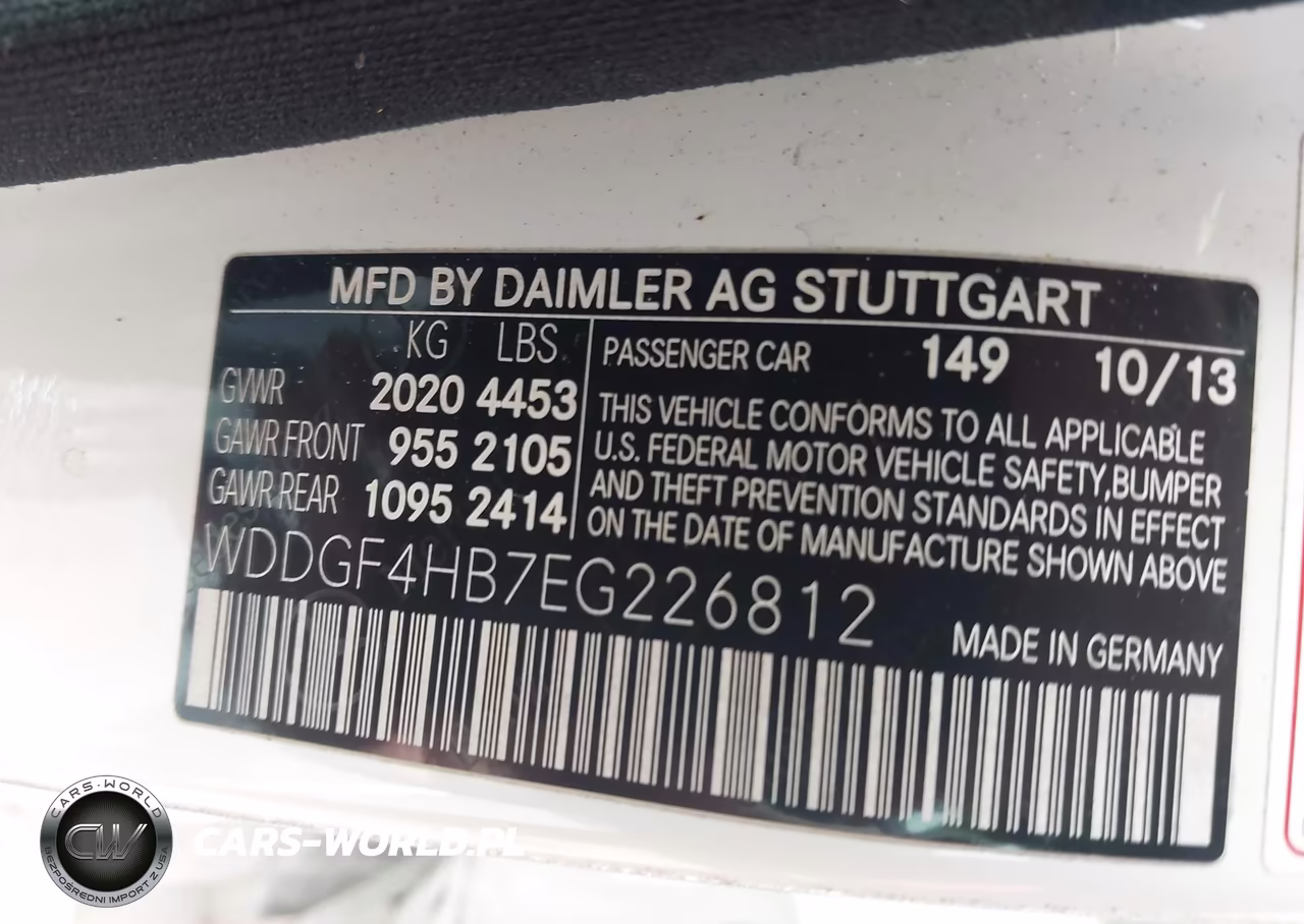 2014 Mercedes-Benz C 250 Sport VIN:WDDGF4HB7EG226812 - 9