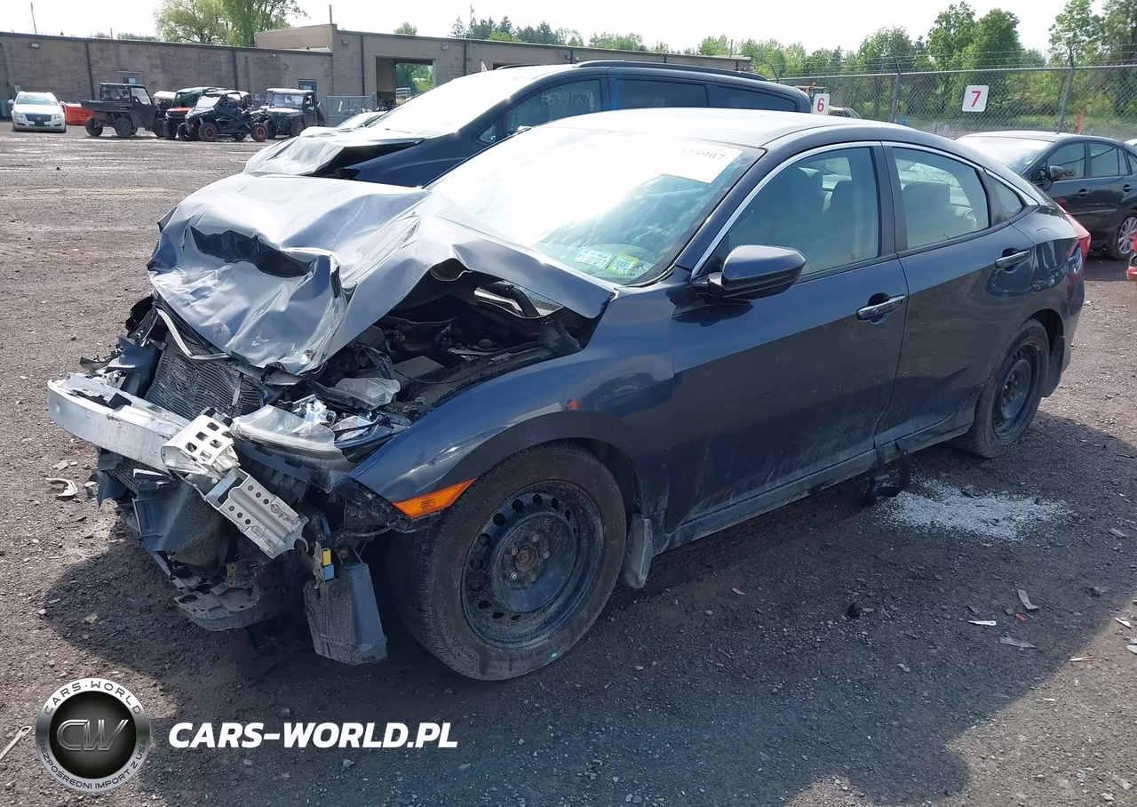 2017 Honda Civic Lx VIN:2HGFC2F59HH572144 - 2