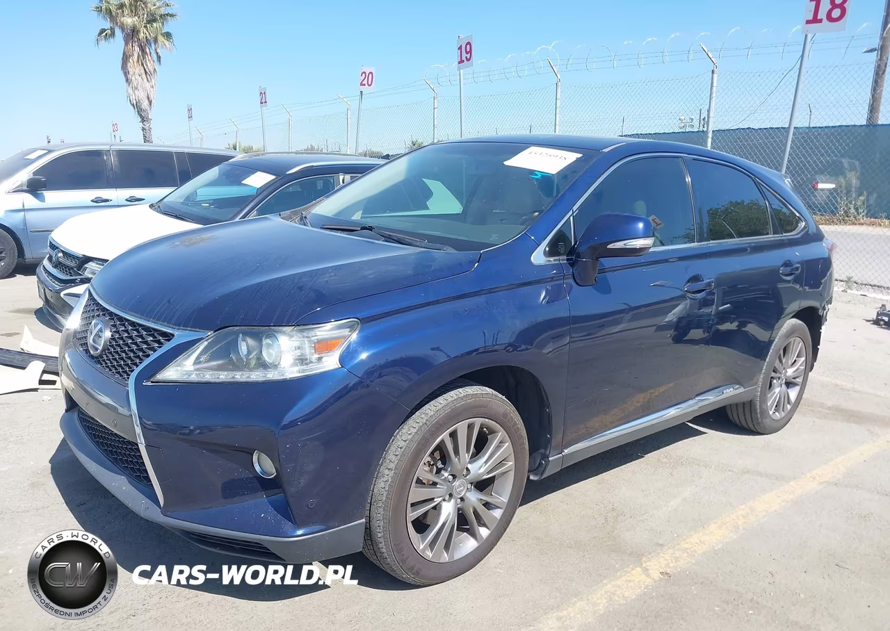 2014 Lexus Rx 450H VIN:JTJZB1BA4E2009760 - 2