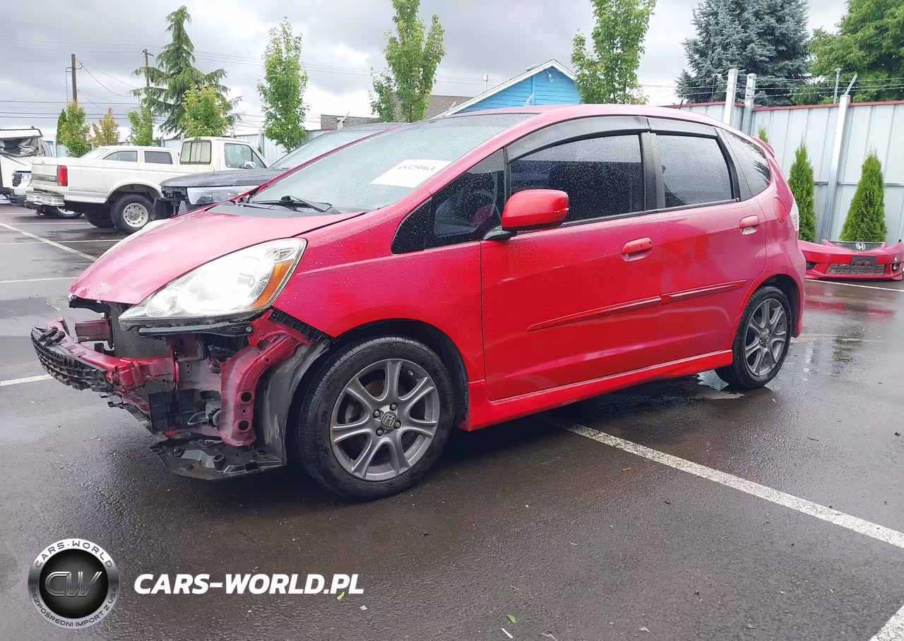 2010 Honda Fit Sport VIN:JHMGE8G48AC007168 - 2