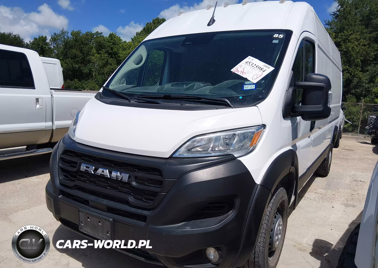 2025 Ram Promaster 3500 Tradesman High Roof 159 Wb W-Pass Seat VIN:3C6MRVHG1SE548161 - 2