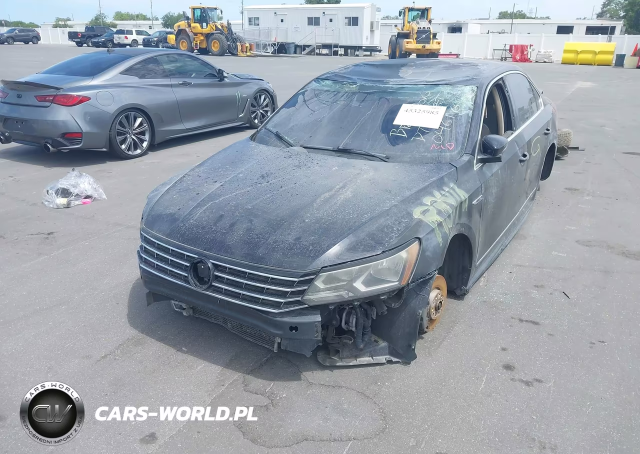 2017 Volkswagen Passat 1.8T R-Line VIN:1VWDT7A37HC046166 - 2