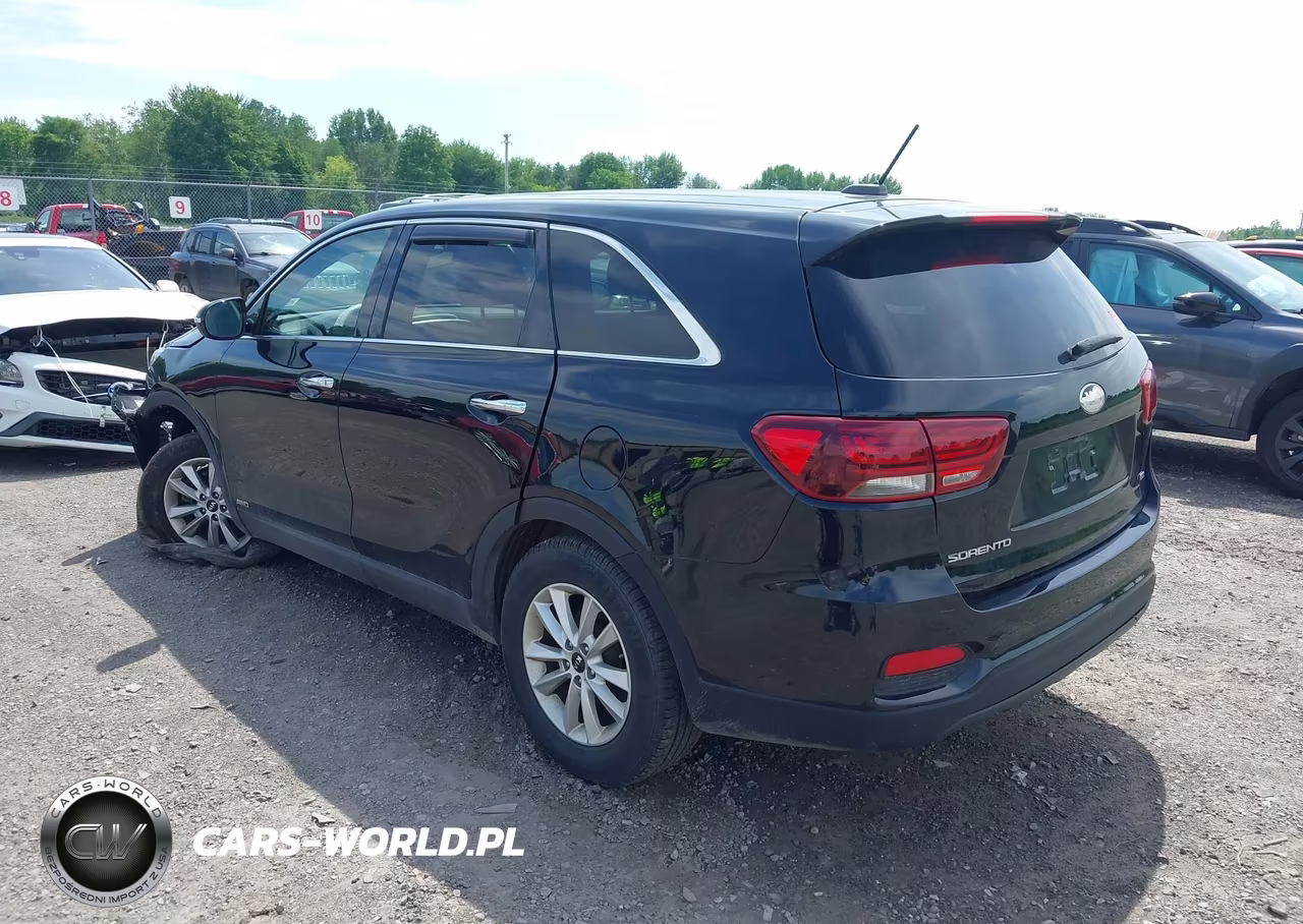 2019 Kia Sorento 2.4L Lx VIN:5XYPGDA39KG525176 - 3