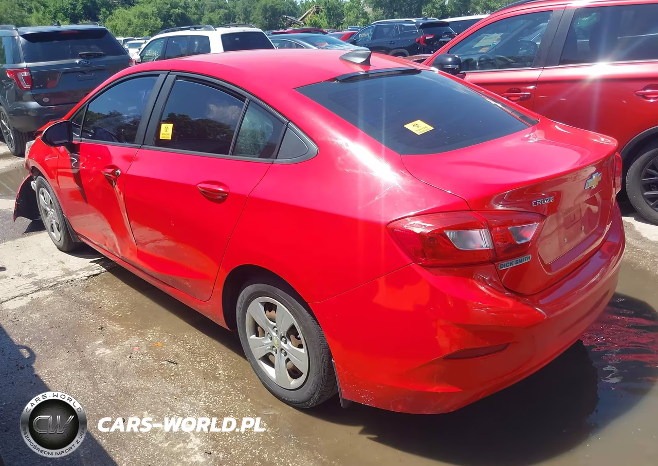 2017 Chevrolet Cruze Ls Auto VIN:1G1BC5SM5H7237379 - 3