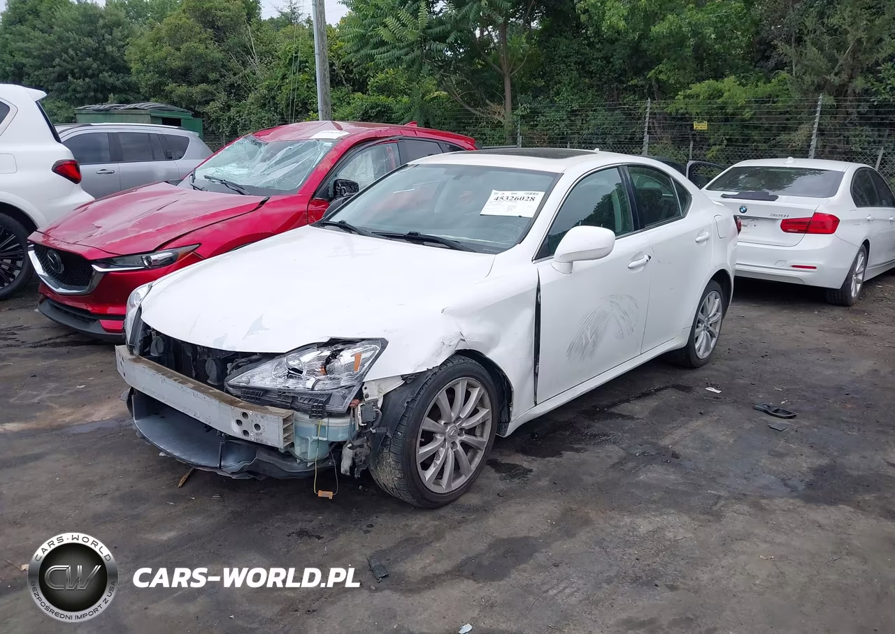 2008 Lexus Is 250 VIN:JTHCK262182025063 - 2