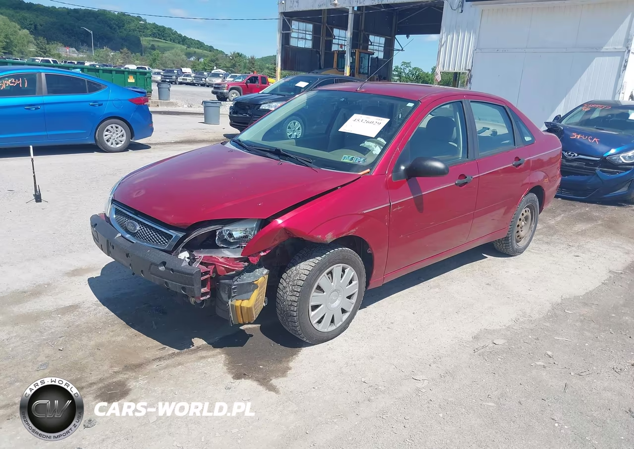 2005 Ford Focus Zx4 VIN:1FAFP34N85W181047 - 2