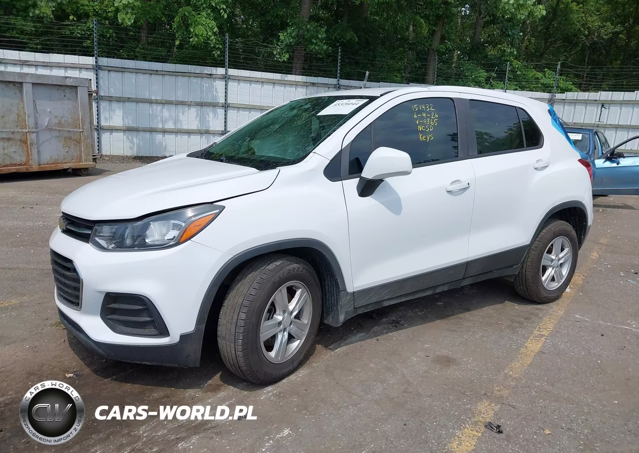 2019 Chevrolet Trax Ls VIN:3GNCJNSB3KL349365 - 2