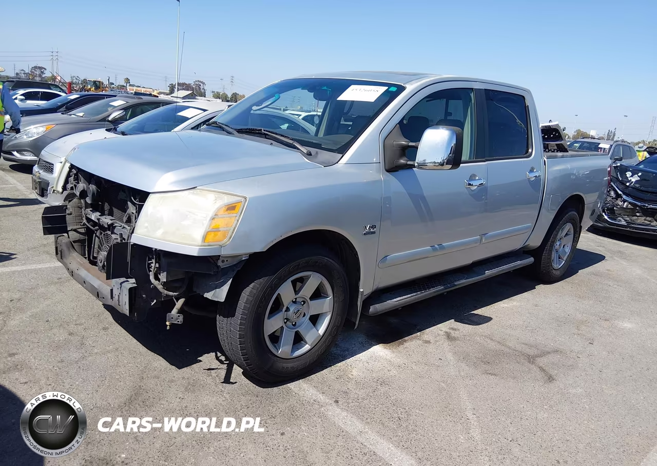 2004 Nissan Titan Le VIN:1N6AA07AX4N570223 - 2