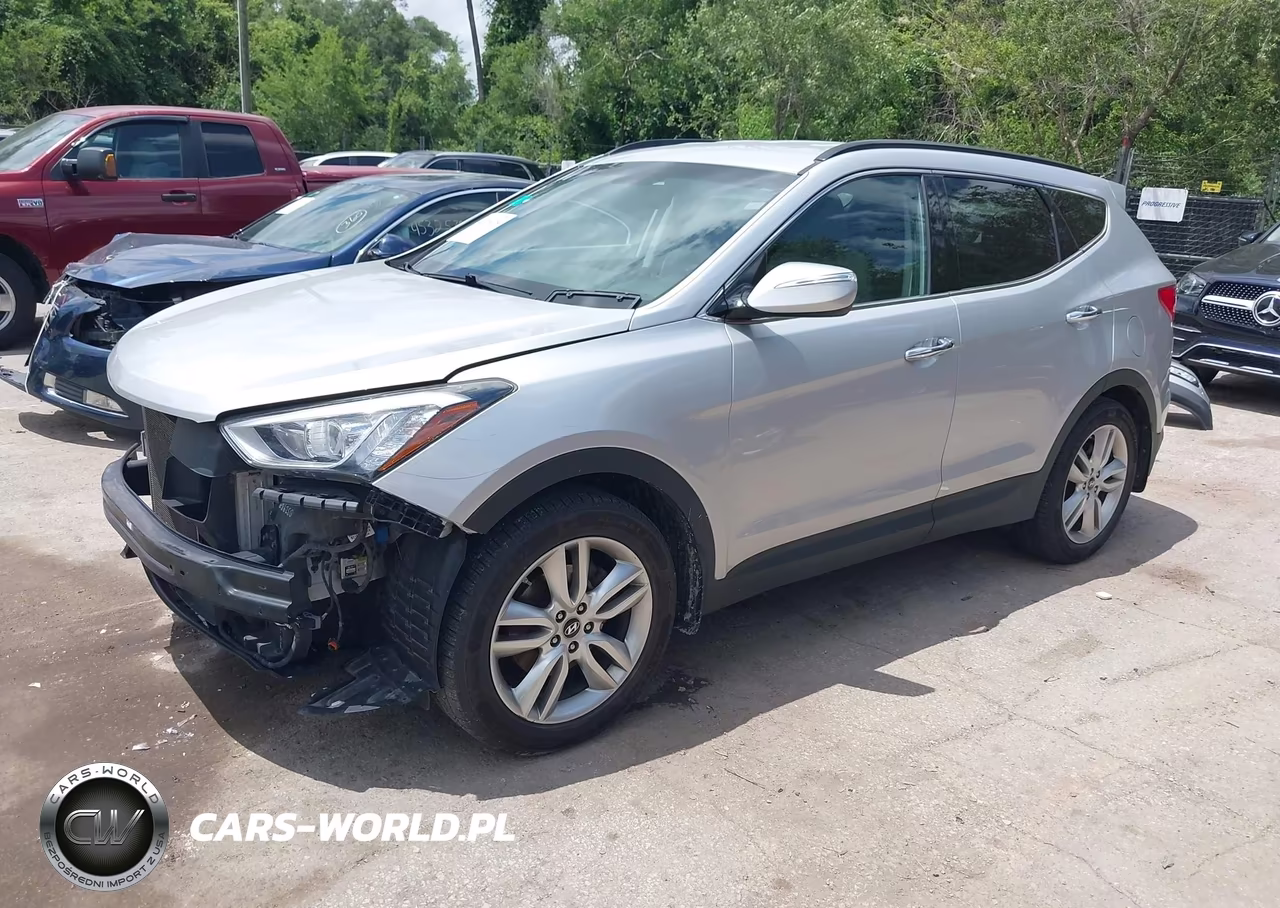 2014 Hyundai Santa Fe Sport 2.0L Turbo VIN:5XYZU3LA2EG185123 - 2