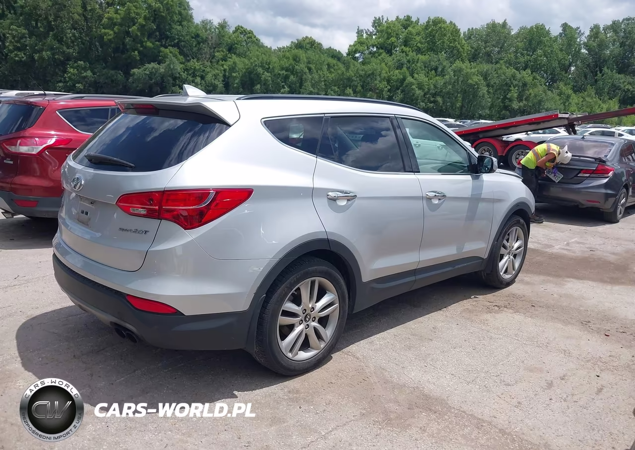 2014 Hyundai Santa Fe Sport 2.0L Turbo VIN:5XYZU3LA2EG185123 - 4