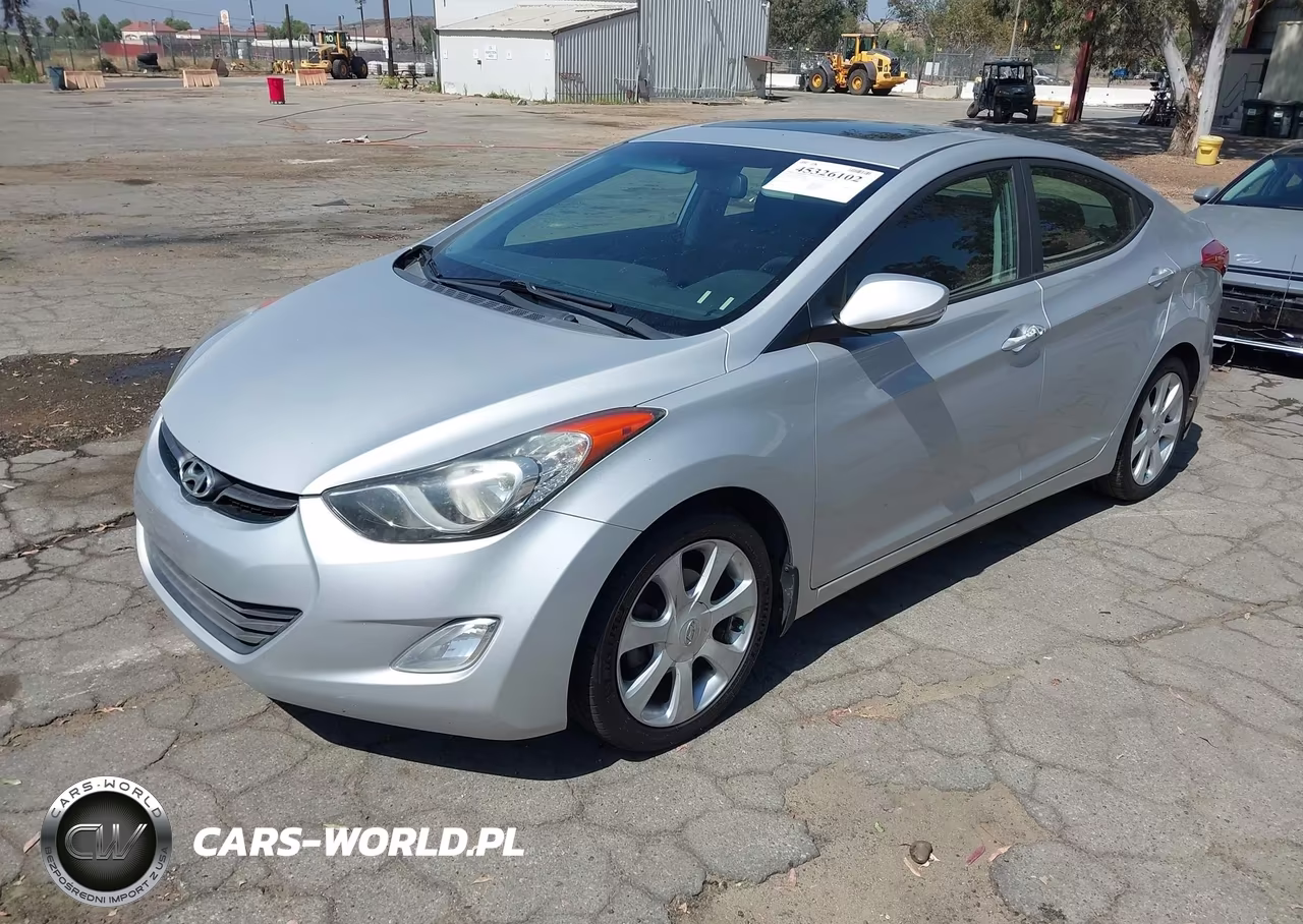 2013 Hyundai Elantra Limited VIN:KMHDH4AE5DU780776 - 2