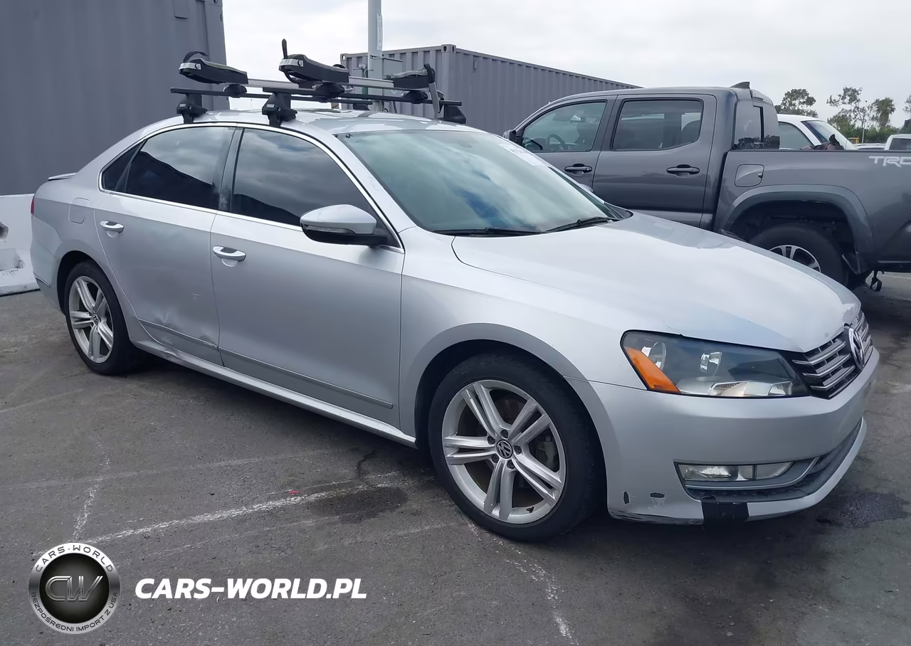 2012 Volkswagen Passat 2.0L Tdi Sel Premium