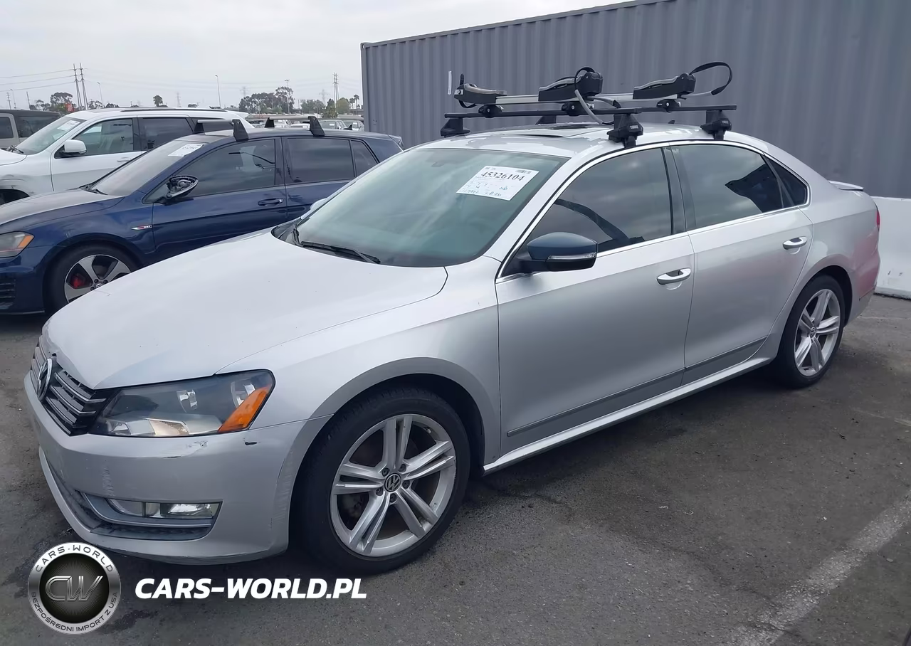 2012 Volkswagen Passat 2.0L Tdi Sel Premium VIN:1VWCN7A37CC083300 - 2
