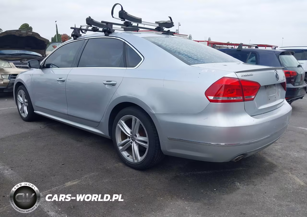 2012 Volkswagen Passat 2.0L Tdi Sel Premium VIN:1VWCN7A37CC083300 - 3