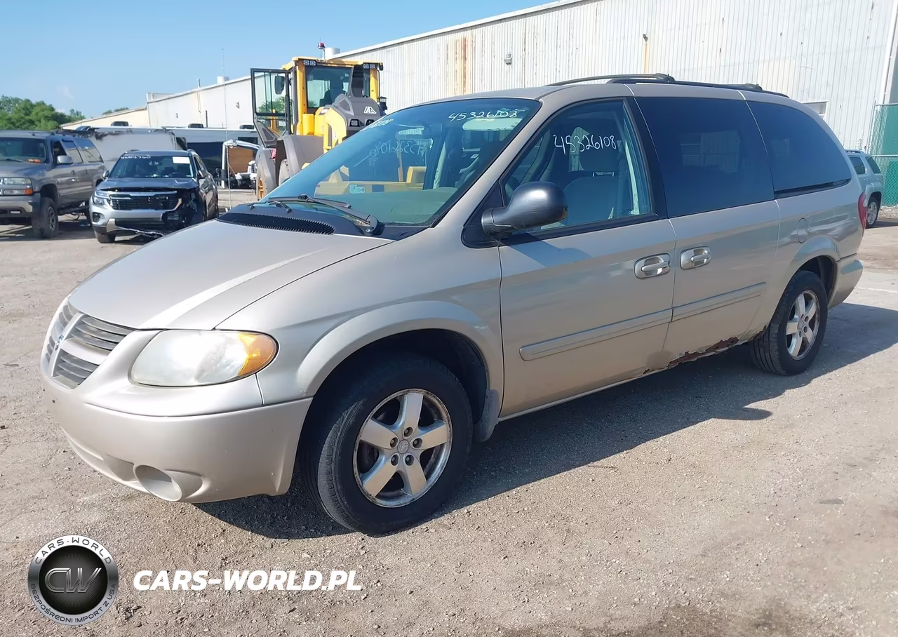 2007 Dodge Grand Caravan Sxt VIN:2D8GP44L77R181413 - 2