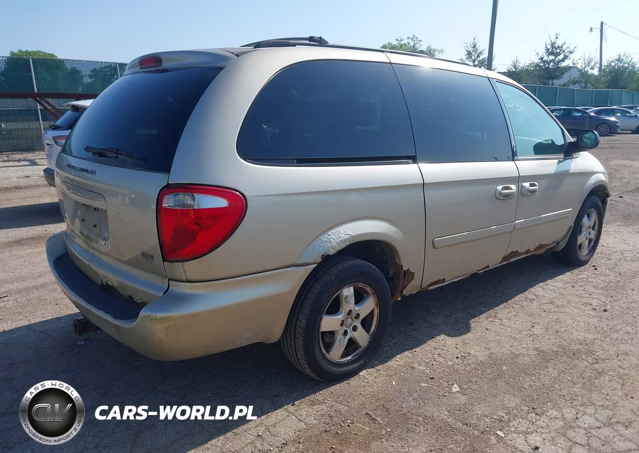 2007 Dodge Grand Caravan Sxt VIN:2D8GP44L77R181413 - 4