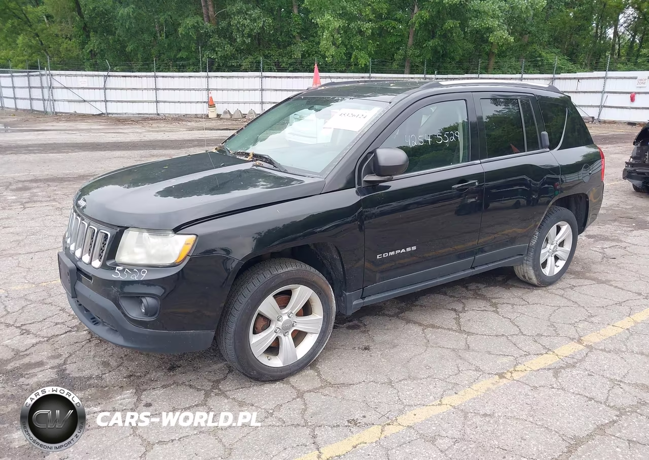 2012 Jeep Compass Latitude VIN:1C4NJCEB3CD616593 - 2