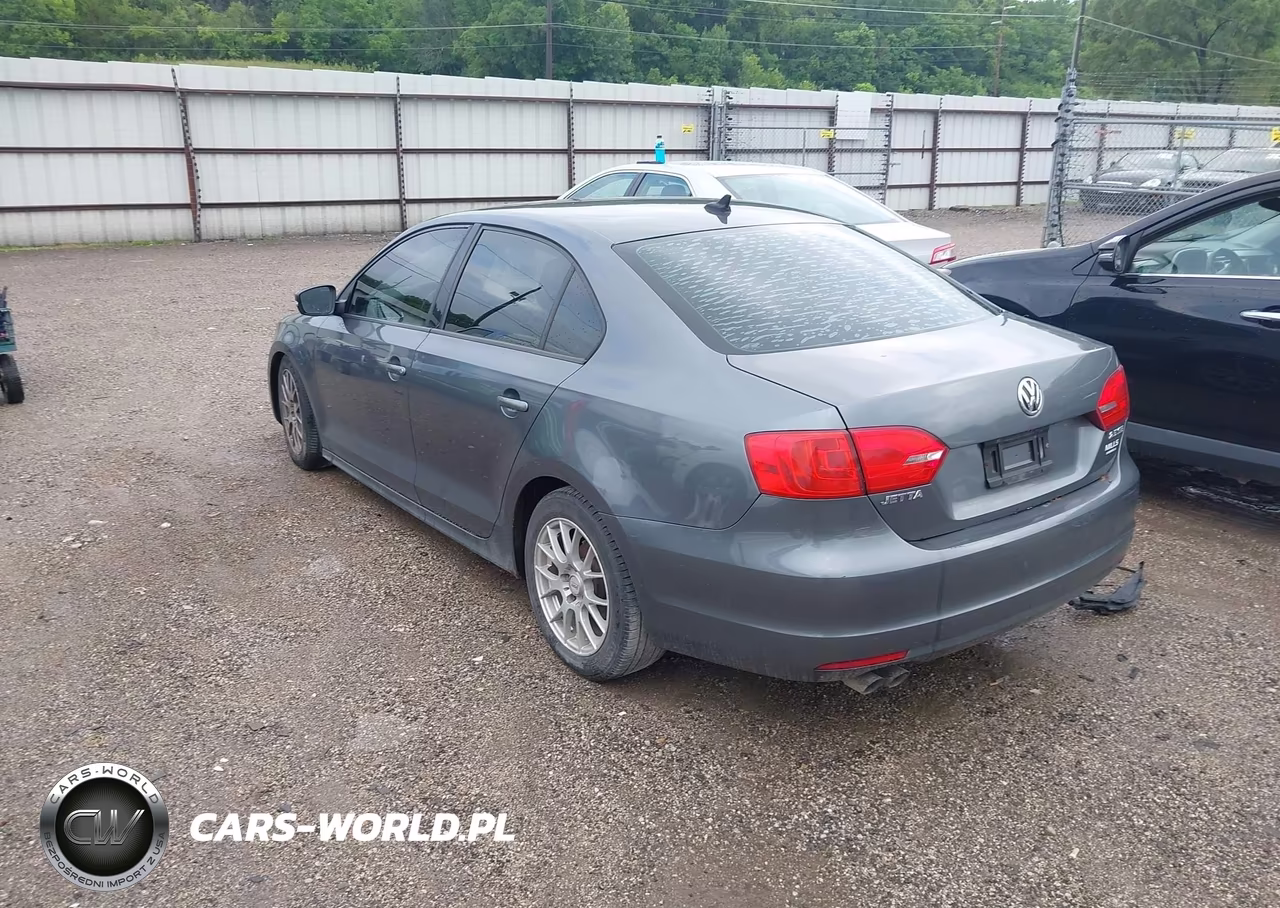 2012 Volkswagen Jetta 2.5L Se VIN:3VWDX7AJXCM468863 - 3