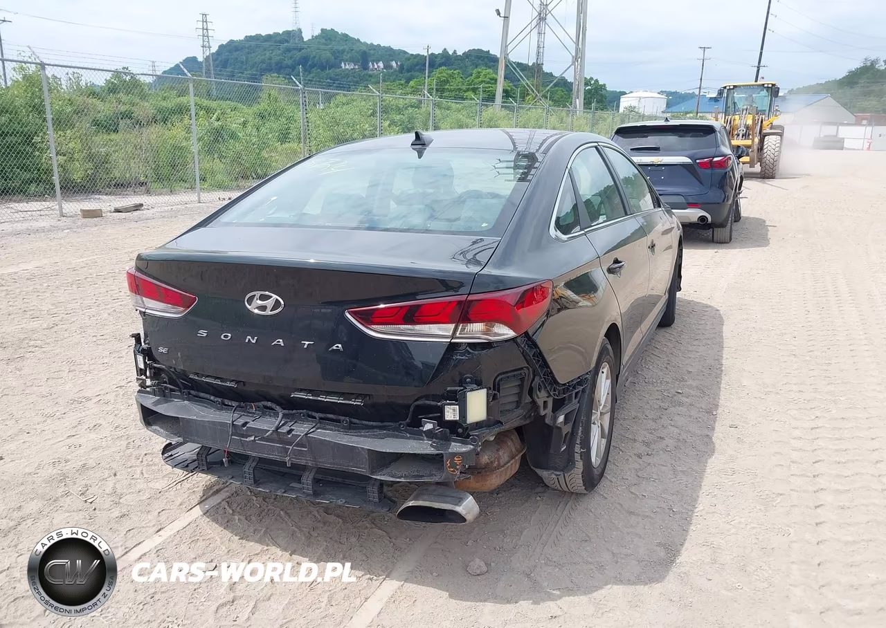 2019 Hyundai Sonata Se VIN:5NPE24AFXKH748724 - 4
