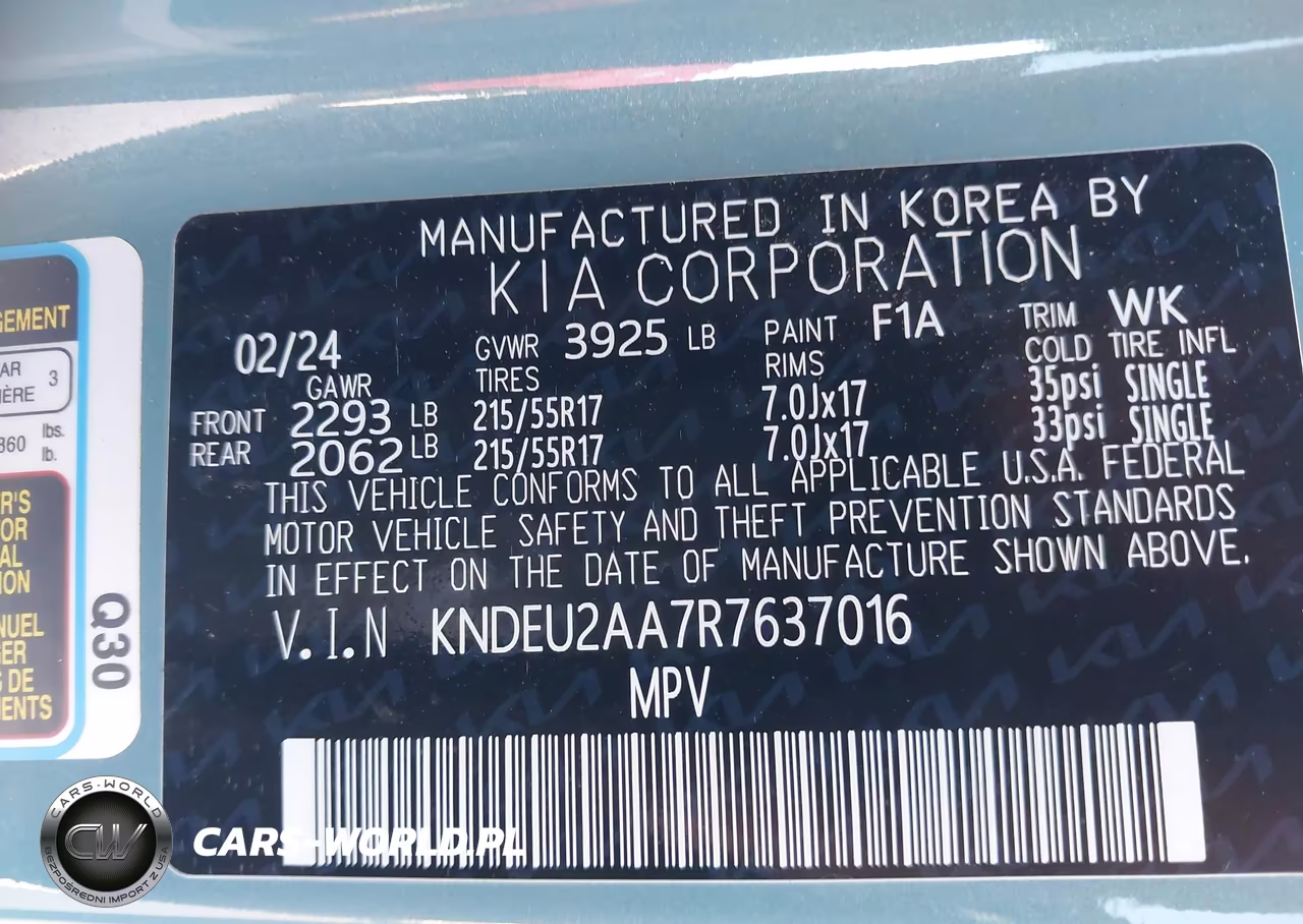 2024 Kia Seltos S VIN:KNDEU2AA7R7637016 - 9