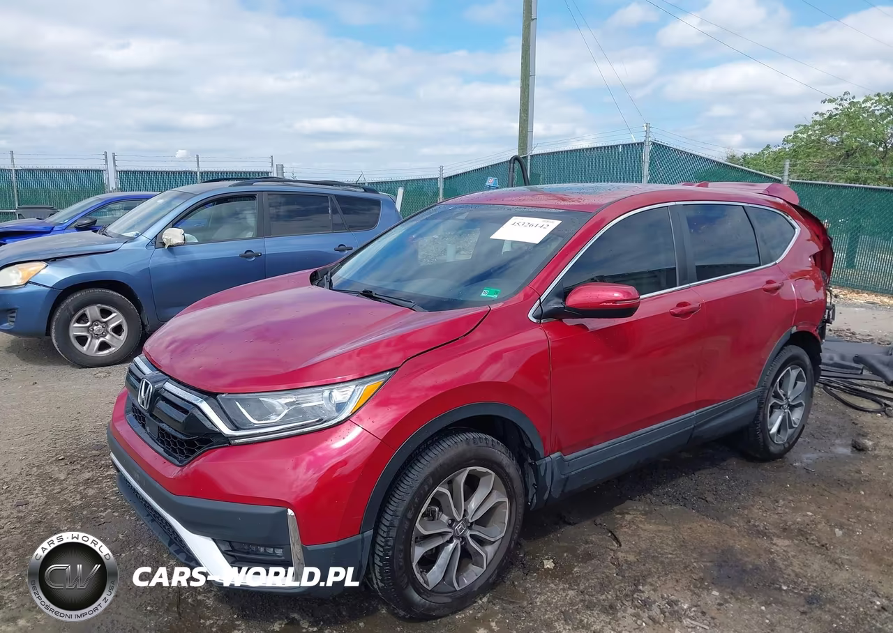 2021 Honda Cr-V Awd Ex VIN:2HKRW2H54MH635538 - 2