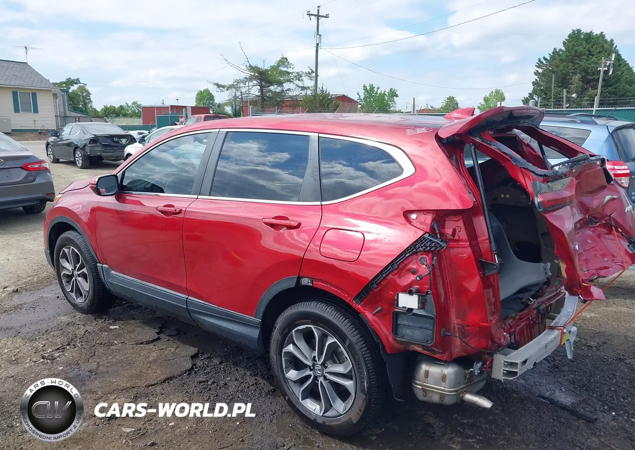 2021 Honda Cr-V Awd Ex VIN:2HKRW2H54MH635538 - 3