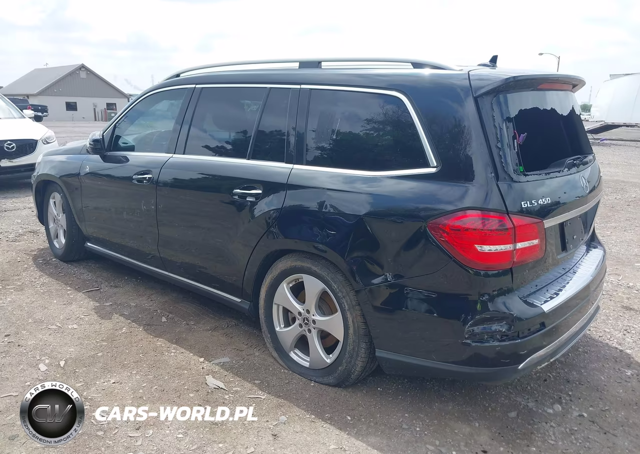 2018 Mercedes-Benz Gls 450 4Matic VIN:4JGDF6EE2JB132993 - 3