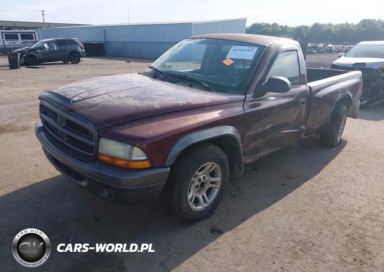 2002 Dodge Dakota VIN:1B7FL16X42S622023 - 2