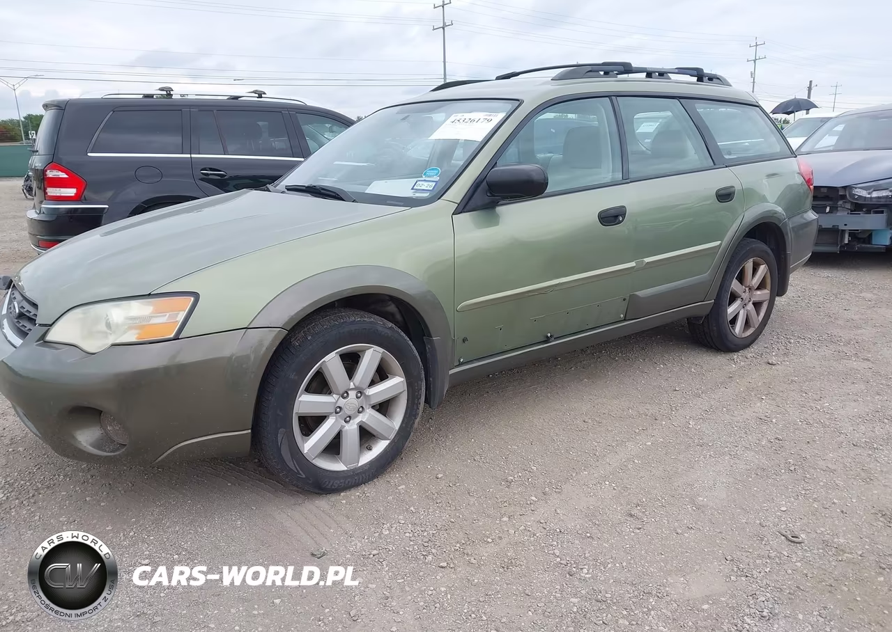 2007 Subaru Outback 2.5I VIN:4S4BP61C277338772 - 2