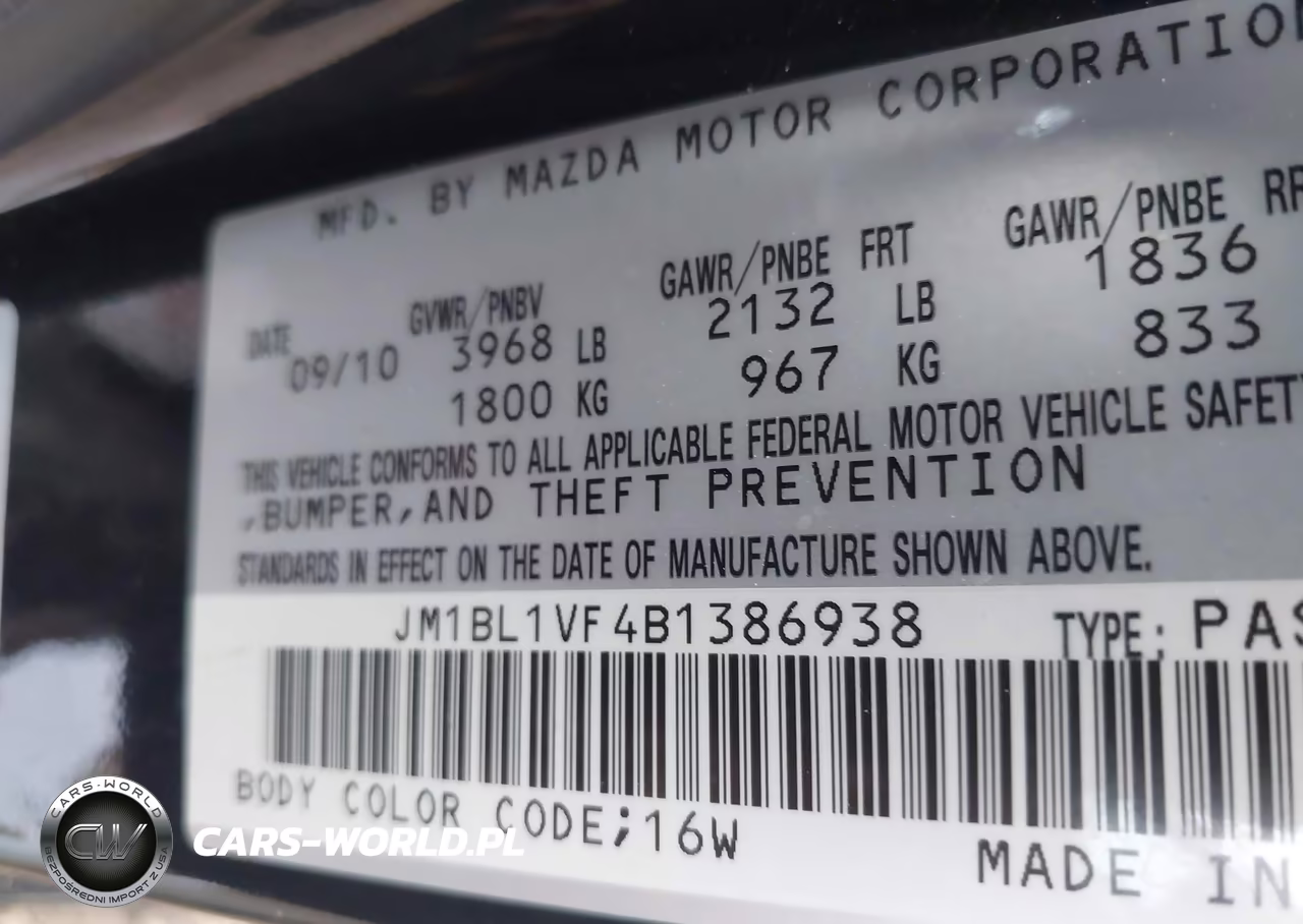 2011 Mazda Mazda3 I Touring VIN:JM1BL1VF4B1386938 - 9