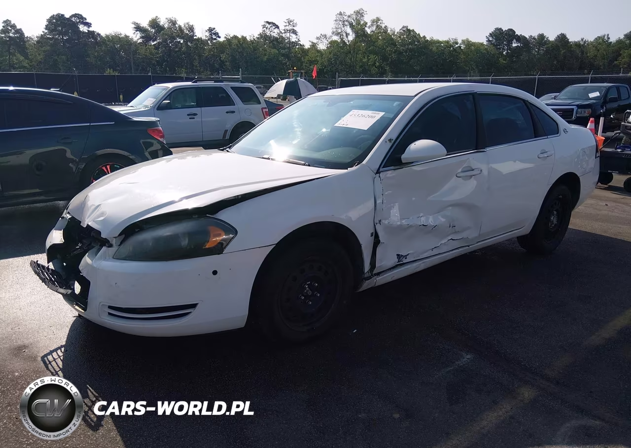 2008 Chevrolet Impala Police Police VIN:2G1WS553981330037 - 2