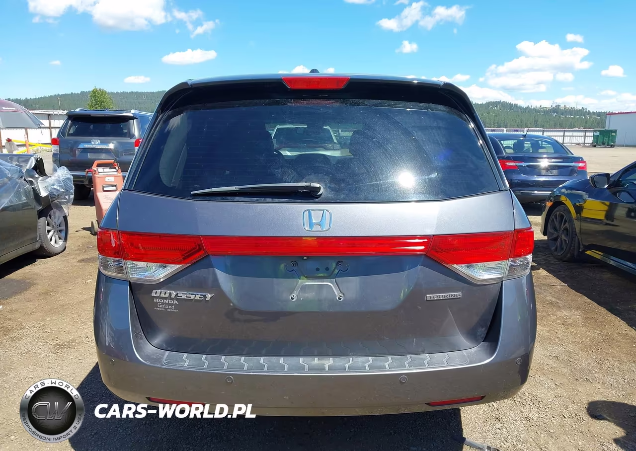 2017 Honda Odyssey Touring-Touring Elite VIN:5FNRL5H98HB001117 - 17