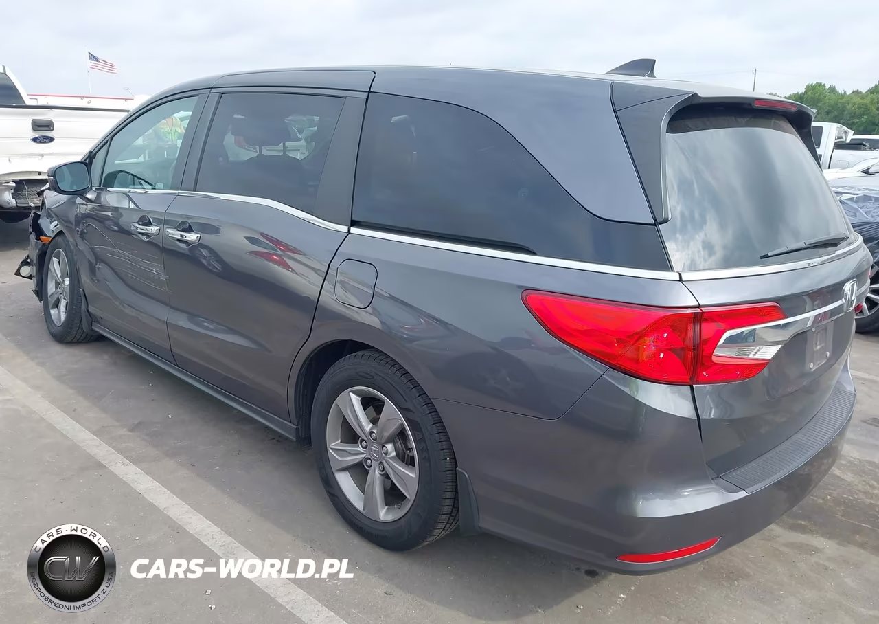 2020 Honda Odyssey Ex-L-Ex-L W-Navi Res VIN:5FNRL6H77LB039323 - 3