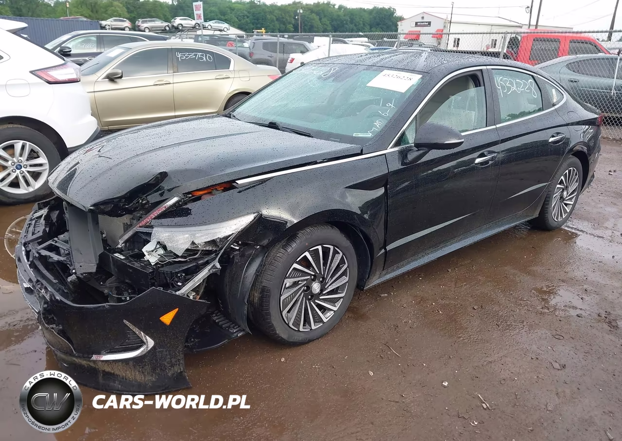 2023 Hyundai Sonata Hybrid Sel VIN:KMHL34JJ1PA070576 - 2