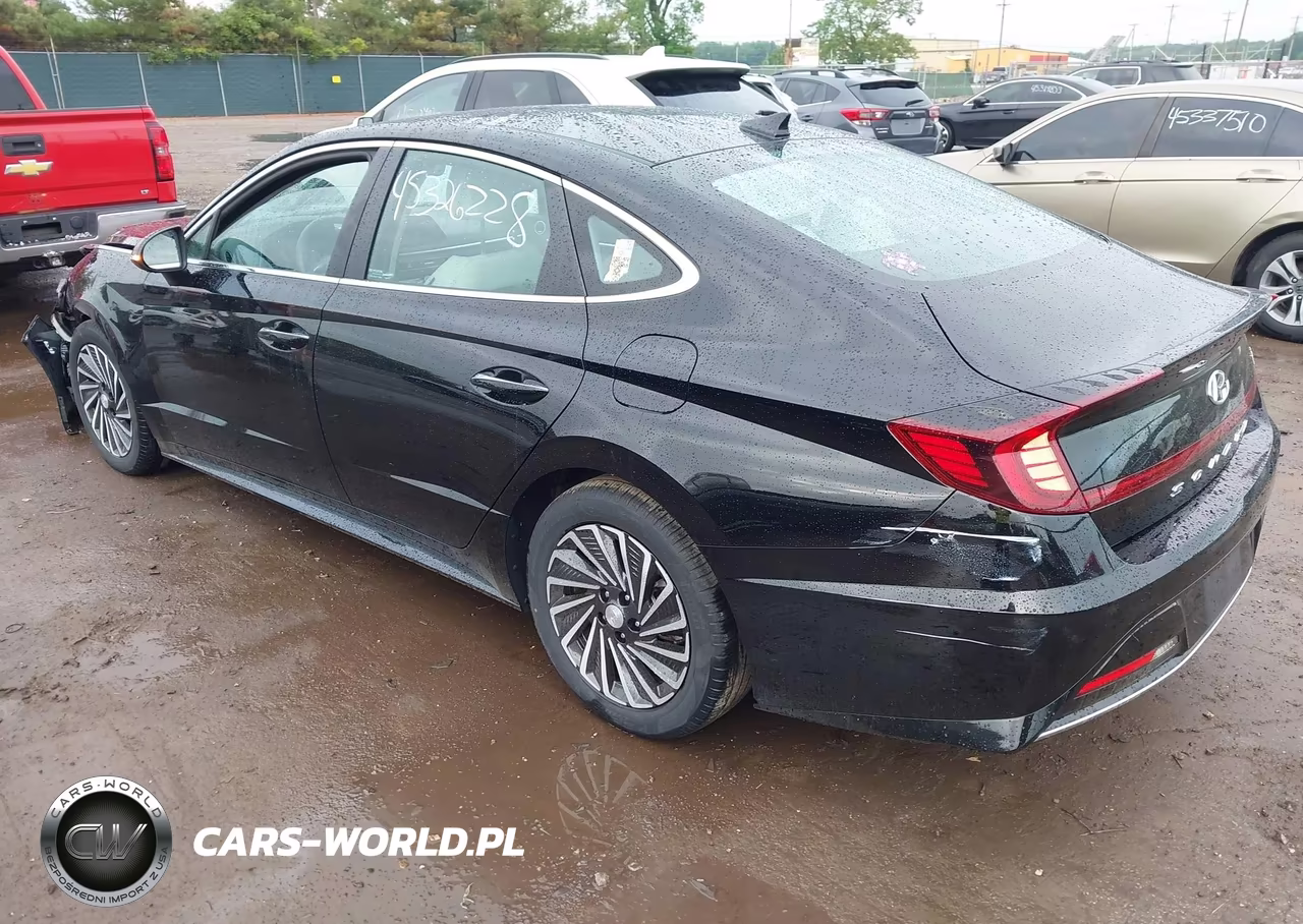 2023 Hyundai Sonata Hybrid Sel VIN:KMHL34JJ1PA070576 - 3